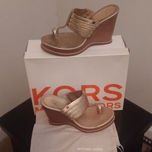 Micheal Kors Wedge Sandals
